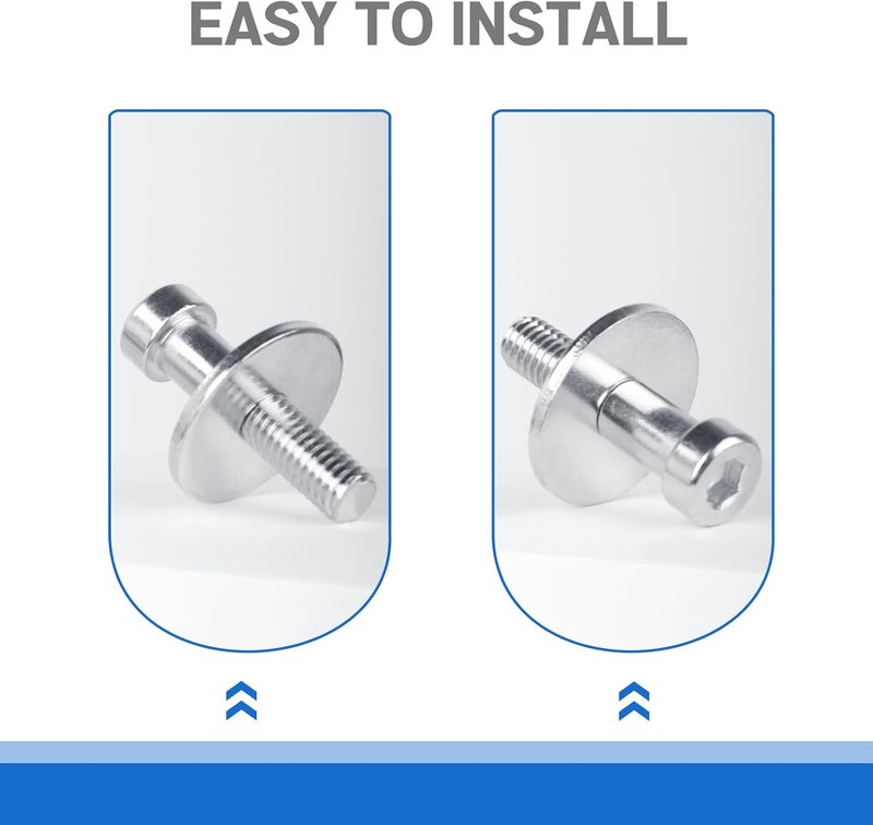 UNIGT Door Lock Striker 38428 Compatible with 1985-2002 Chevrolet K1500 K2500 K3500 GMC C1500 C2500 C3500 Yukon Truck Door Latch Bolt Pin Replace 15013147 - Sold in Pairs - Image 5